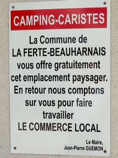 aire de la ferté-beauharnais